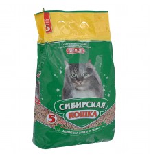 наполн. Сибирская кошка 5л ЛЕСНОЙ (впитывающий) 1*4