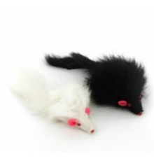 ЧК СТ14059-М Игрушка для кошек «Мышь»  6,4 см натуральный мех