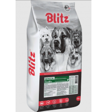 BLITZ ADULT SENIOR корм для взрослых собак старше 7 лет 15 кг