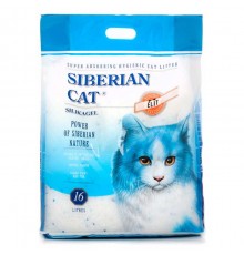 наполн. Сибирская кошка Элита 16л силикагель (синие гранулы) 1*2