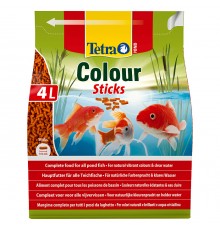 Tetra Pond Color Sticks корм для прудовых рыб палочки для окраски 4 л