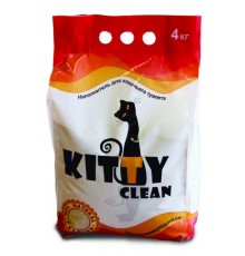 Kitty clean наполнитель для кош. туалетов 4кг