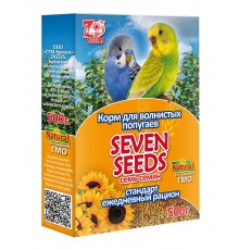 Seven Seeds Корм для волнистых попугаев стандарт 500г, 1*16