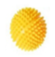 ЧК SC-008 Игрушка для дом. животных мяч массажный желтый 7,5 см